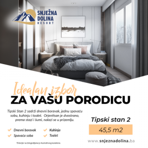 NEW BUILDING !!! Two bedroom apartment Jahorina