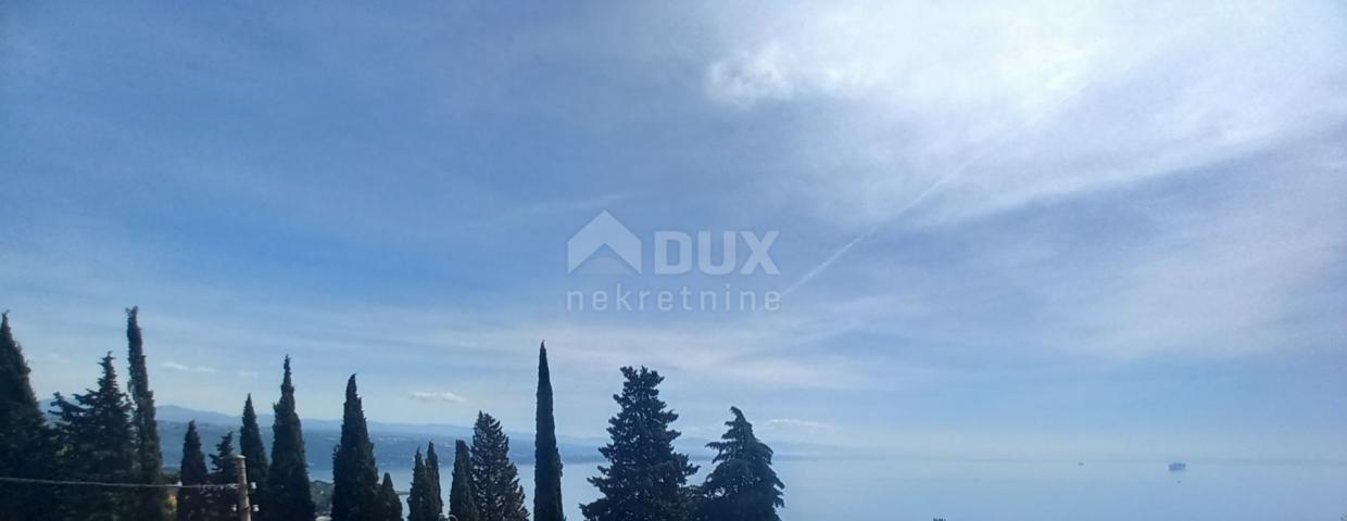 OPATIJA, CENTER - floor of a house in an attractive location with a view of the sea