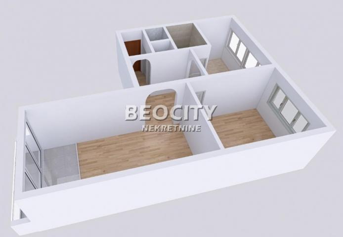 Novi Beograd, Blok 70, Gandijeva, 2. 0, 72m2, 257000EUR