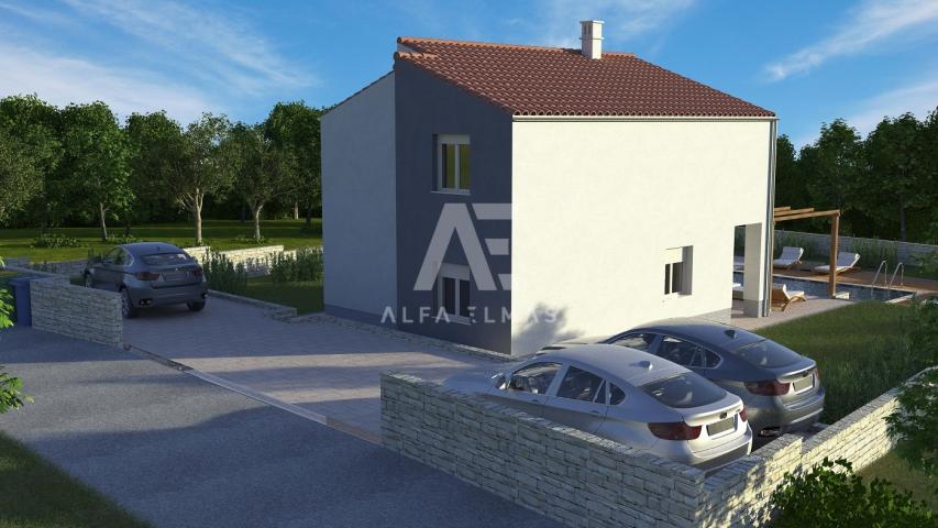 Vrbnik, newly built, detached house with a sea view! ID 391