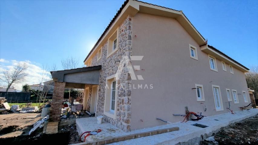 Vrbnik, surroundings, newly built semi-detached stone house with swimming pool!!ID 403