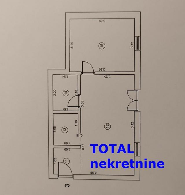 2 Dvosoban stan NOVI SAD, 97850€