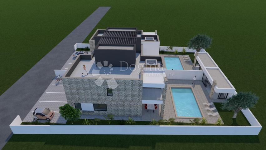 Moderna dvojna vila sa bazenom