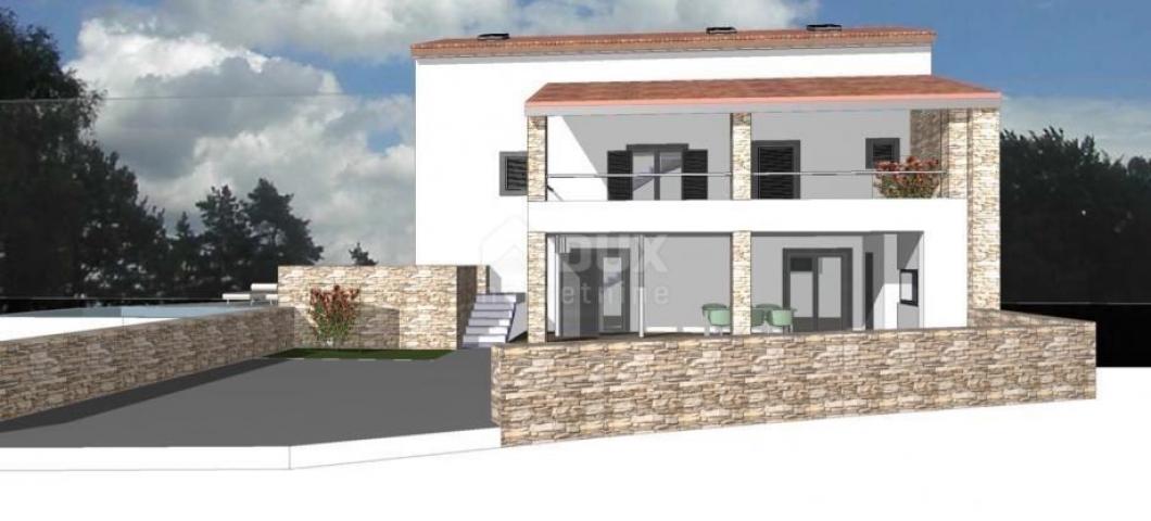 ISTRIEN, KANFANAR – Die Renovierung eines Doppelhauses aus Stein im Zentrum hat begonnen