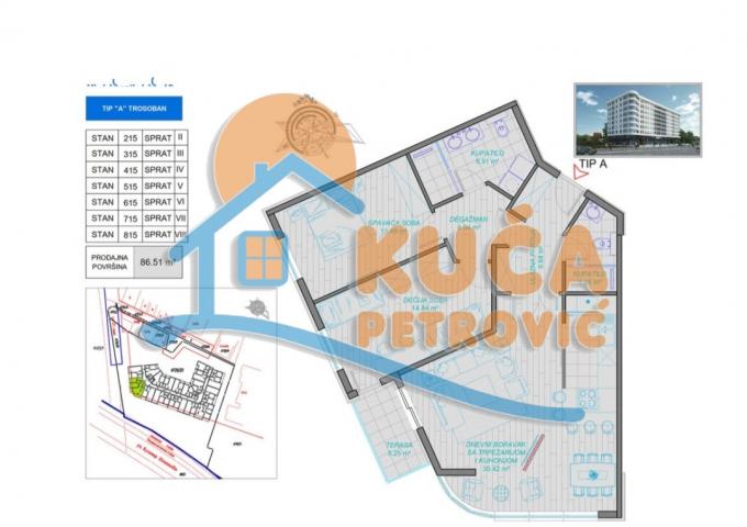 Novogradnja, Povracaj pdv-a,  3. 0, Bulevar Nemanjića