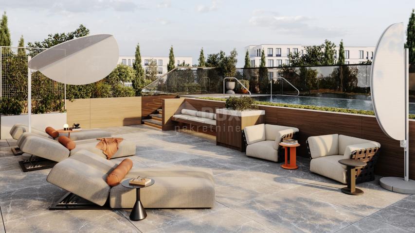 ZADAR, VIDIKOVAC – Luxus-Penthouse S4 in einem neuen Gebäude mit beeindruckendem Blick auf die Stadt