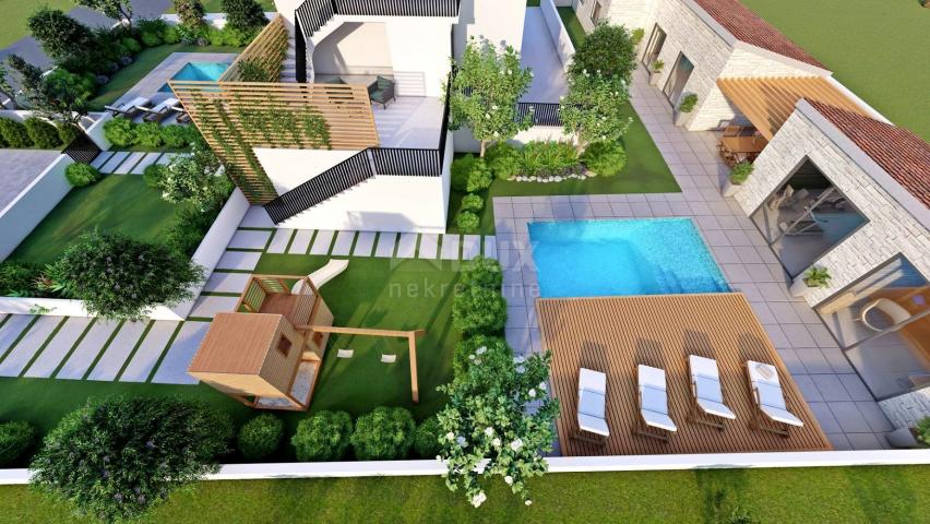 ISTRIEN, LIŽNJAN - Apartment mit Garten, Schwimmbad und Wellness