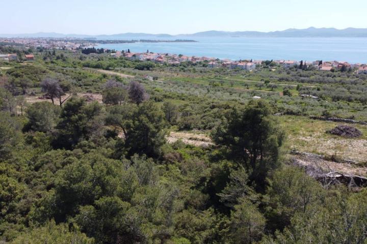 Zadar, Diklo, građevinsko zemljište s pogledom na more