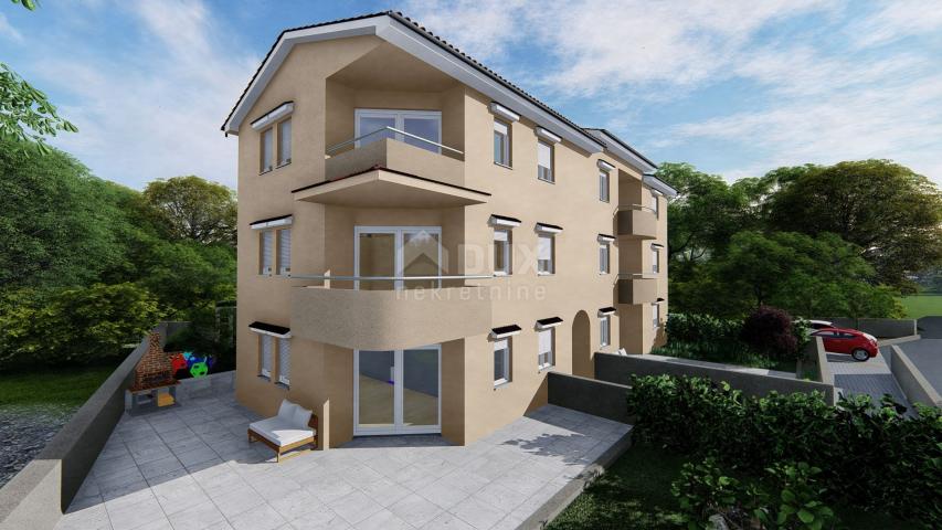 VIŠKOVO, MARINIĆI - 3 bedroom + bathroom in a new building with a garden!