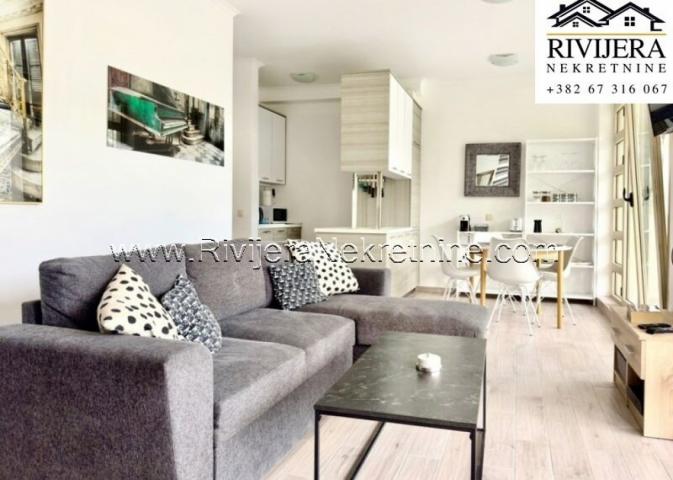 For sale furnished two-bedroom apartment Prcanj Kotor