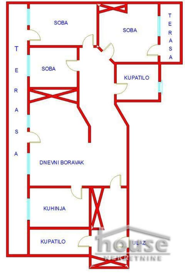 Stan NOVI SAD, GRBAVICA, kv: 116, € 206000, ID: 1059663