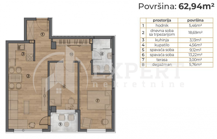 Novogradnja, Stambeno poslovni objekat, Pantelej