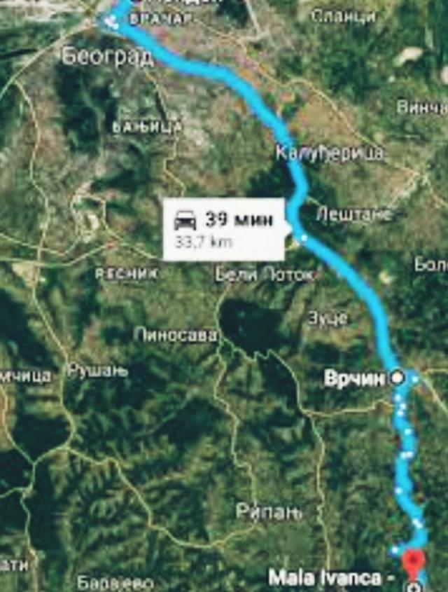 Kuca u prirodi, 30 km od centra Beograda