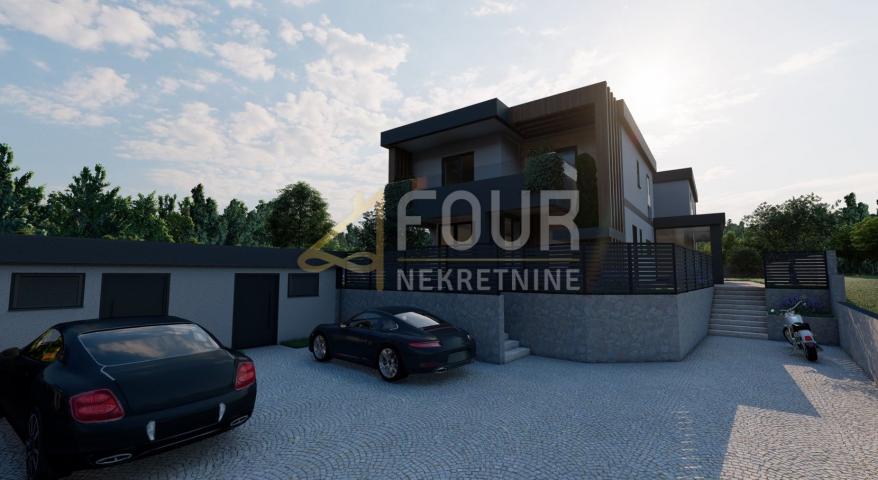 Hreljin, moderna novogradnja s 2 dvoetažna stana, 3S+DB i 2 garaže