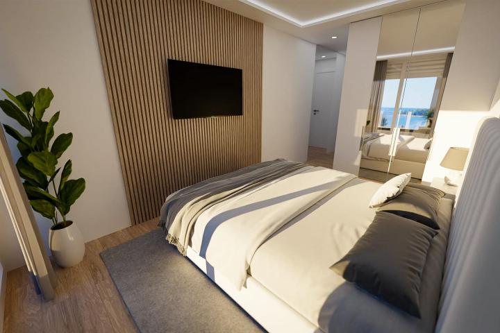 Istra, Rovinj, S4 luksuzan stan na prvom katu s tri spavaće sobe s pogledom na more nadomak centra