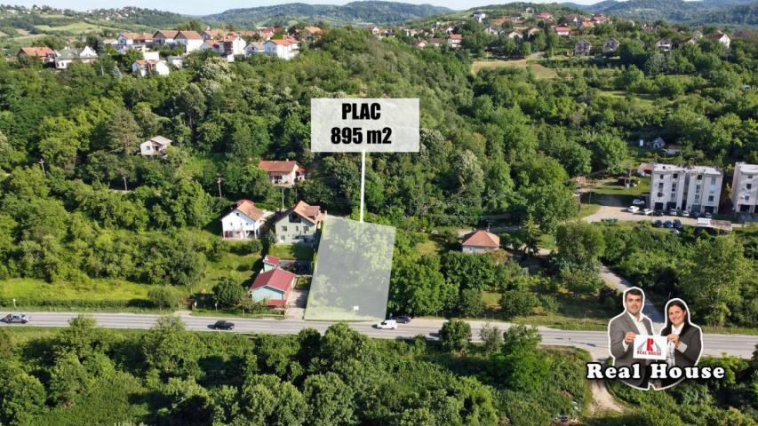 Građevinski plac Ledinci-glavni put Novi Sad-Beocin