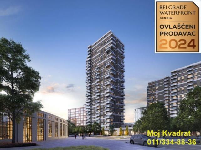 Savski venac, Beograd na vodi - BW Rima, 104m2 - PREKOPUTA GALERIJE - BEZ PROVIZIJE ZA KUPCE!