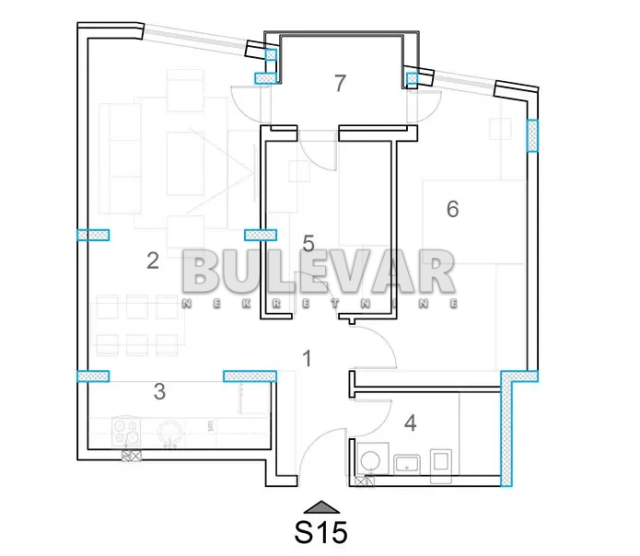 3. 0, ČALIJE, NOVOGRADNJA, PDV, EG, PARKING