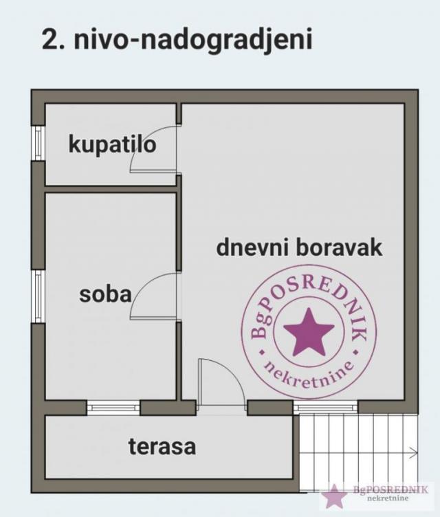 Voždovac, Hotel Srbija, Moravička, 24 + 47m2