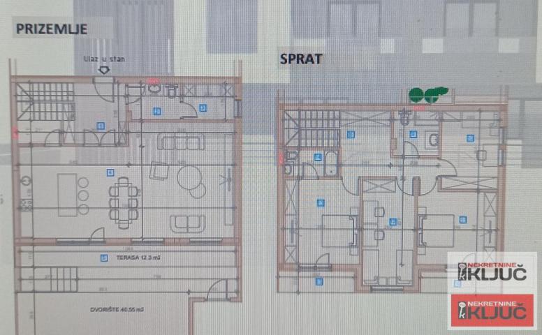 ADAMOVICEVO NASELJE, Lux vila, 175m2+ Dvorište 40m2