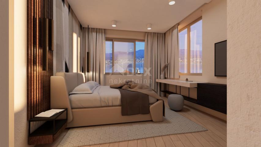 OPATIJA, ZENTRUM – luxuriöses Penthouse im Zentrum von Opatija, private Lage und Dachpool, nur 200 m