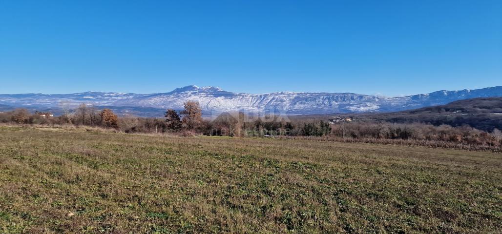 Istrien, Labin, Pićan – Völlige Abgeschiedenheit und eine wunderschöne Aussicht!! Bauland 750 m2 und