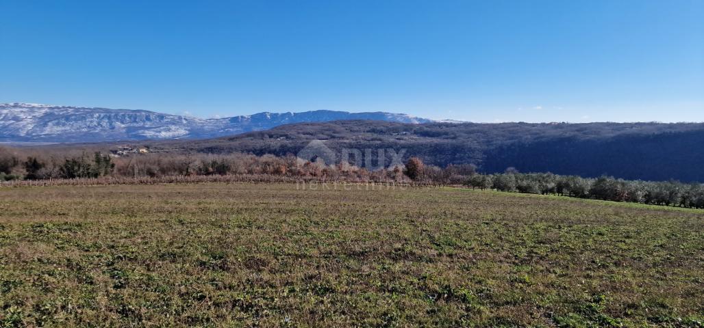 Istrien, Labin, Pićan – Völlige Abgeschiedenheit und eine wunderschöne Aussicht!! Bauland 750 m2 und