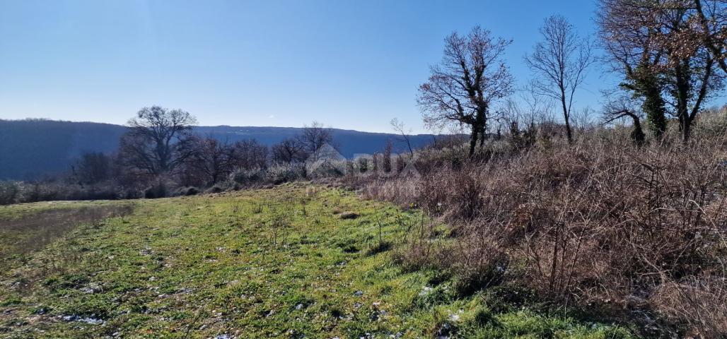 Istrien, Labin, Pićan – Völlige Abgeschiedenheit und eine wunderschöne Aussicht!! Bauland 750 m2 und