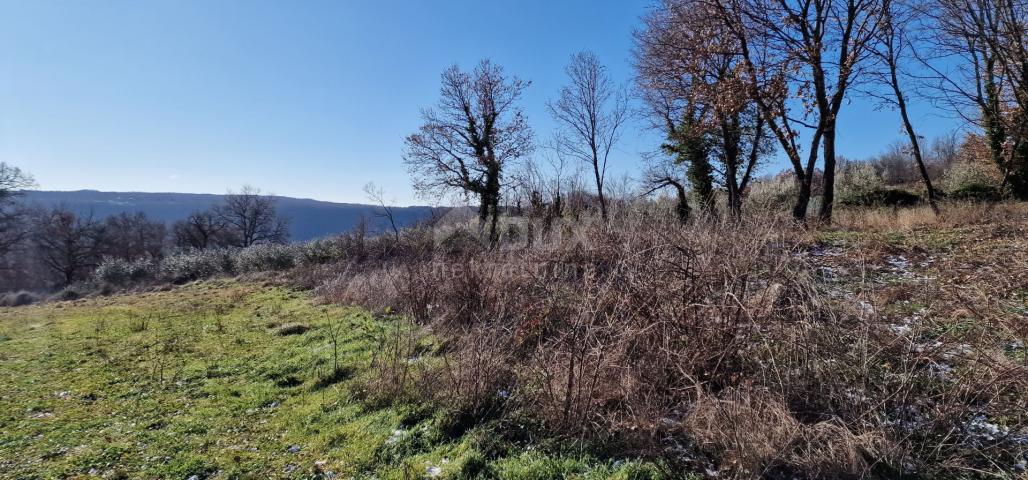 Istrien, Labin, Pićan – Völlige Abgeschiedenheit und eine wunderschöne Aussicht!! Bauland 750 m2 und