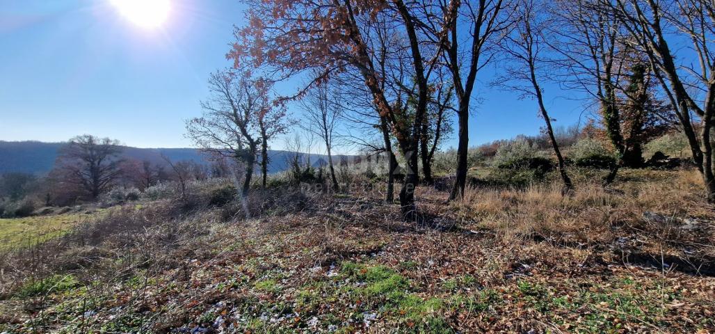 Istrien, Labin, Pićan – Völlige Abgeschiedenheit und eine wunderschöne Aussicht!! Bauland 750 m2 und