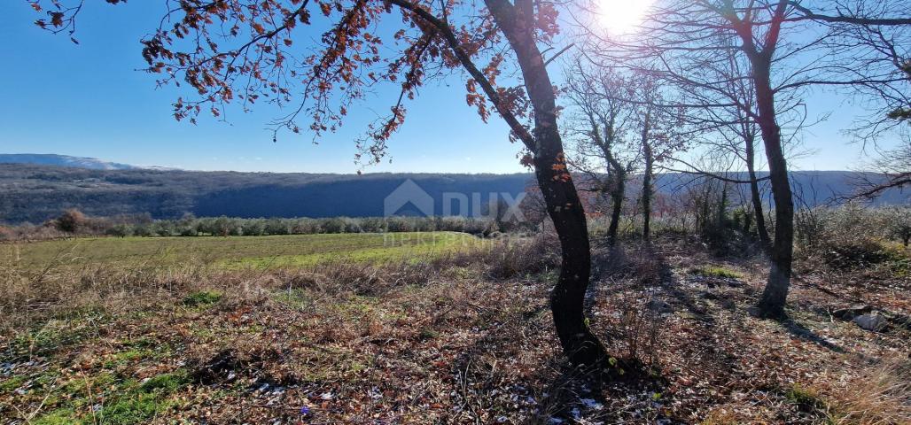 Istrien, Labin, Pićan – Völlige Abgeschiedenheit und eine wunderschöne Aussicht!! Bauland 750 m2 und