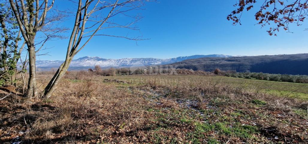 Istrien, Labin, Pićan – Völlige Abgeschiedenheit und eine wunderschöne Aussicht!! Bauland 750 m2 und