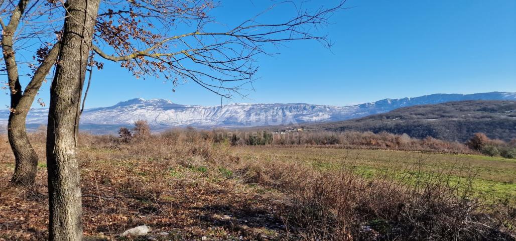 Istrien, Labin, Pićan – Völlige Abgeschiedenheit und eine wunderschöne Aussicht!! Bauland 750 m2 und