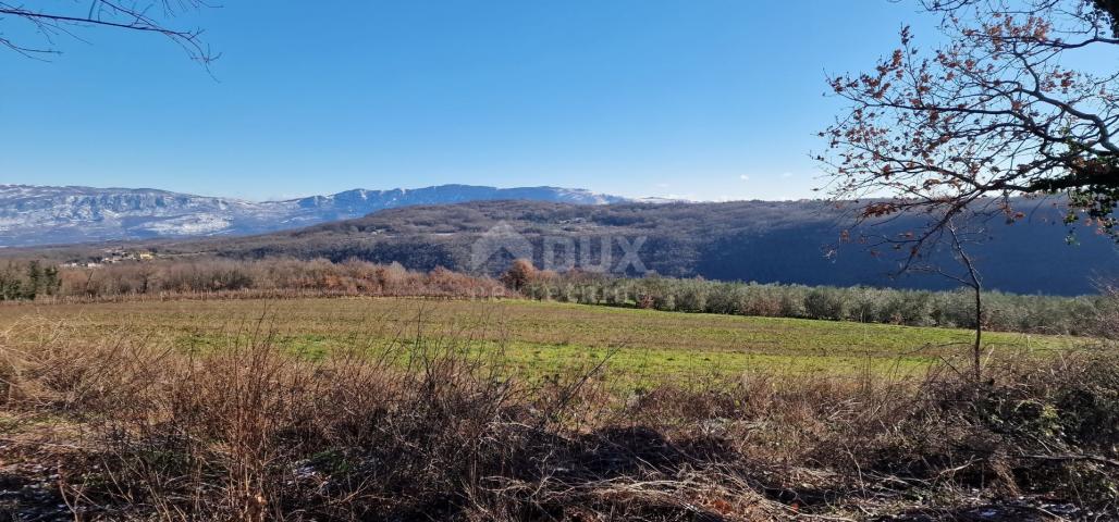 Istrien, Labin, Pićan – Völlige Abgeschiedenheit und eine wunderschöne Aussicht!! Bauland 750 m2 und