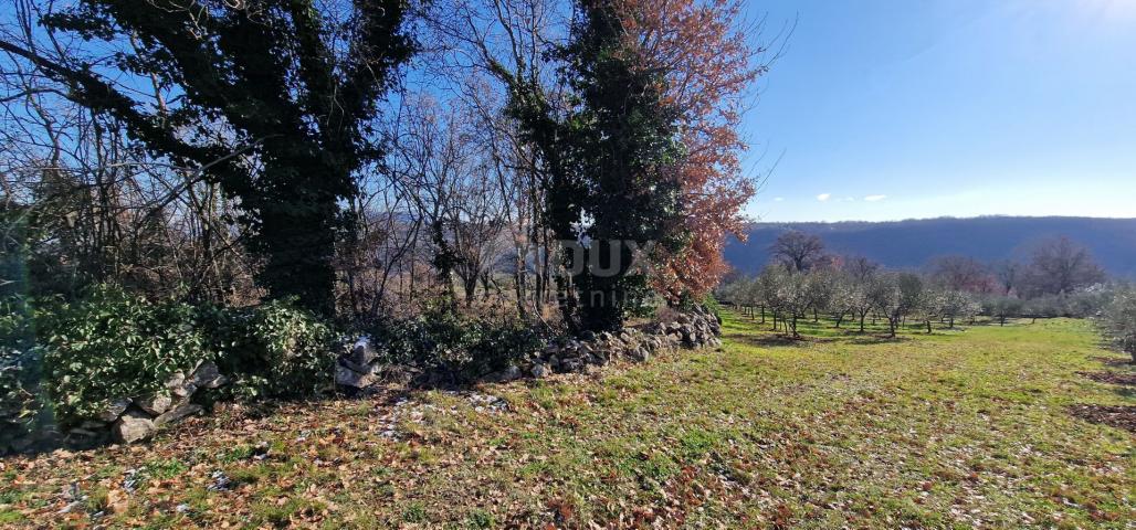 Istrien, Labin, Pićan – Völlige Abgeschiedenheit und eine wunderschöne Aussicht!! Bauland 750 m2 und