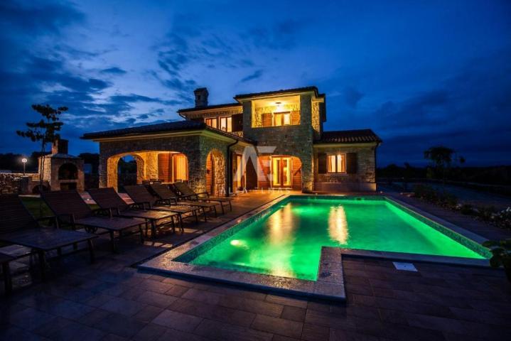 Krk, village, unique new house with a pool! ID579