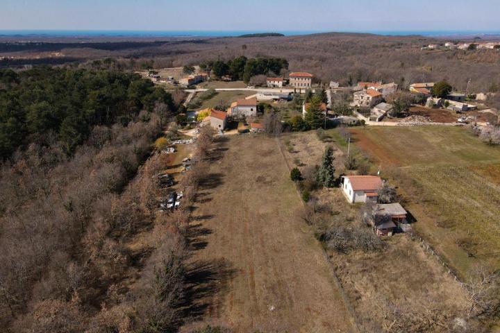 Istra, Cvitani, građevinsko zemljište s idejnim rješenjem