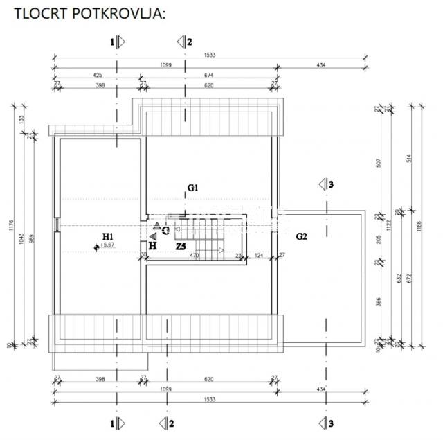 Medulin, apartmanska kuća na mirnoj lokaciji, na samo 80 metara od mora