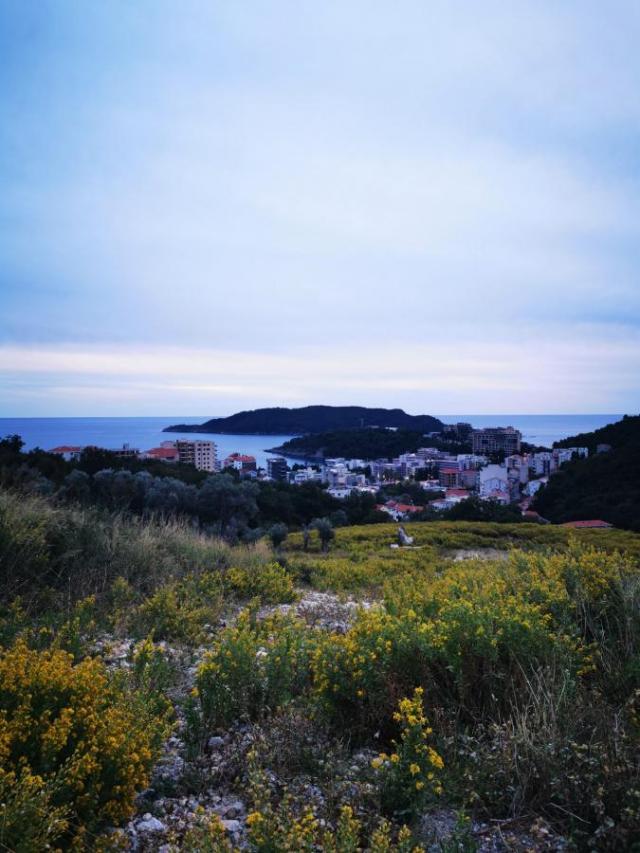 Sale of Building Land with Sea View, urbanized plot Bečići, Budva