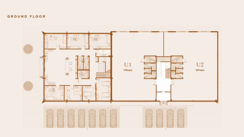 New office spaces ranging from 179–321m2 - Porto Montenegro