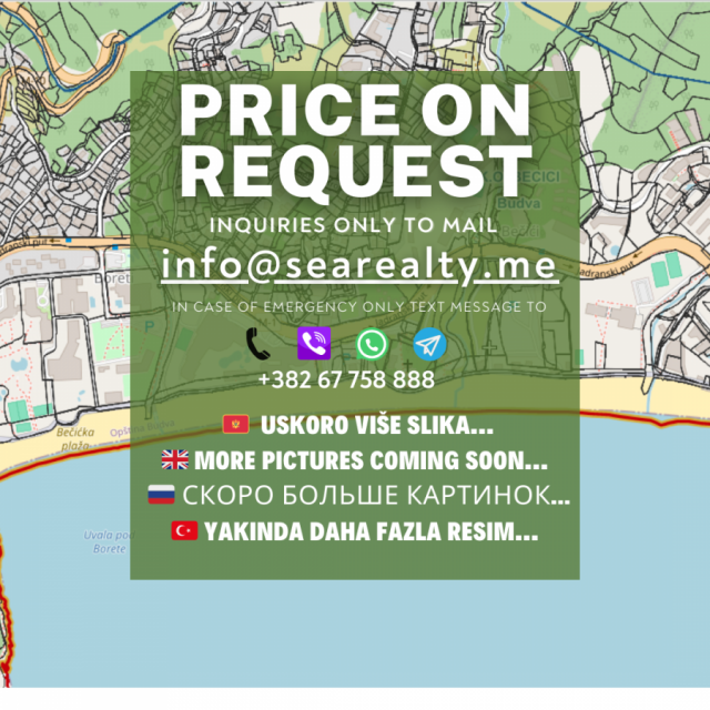 Urbanized plot for sale, Herceg Novi