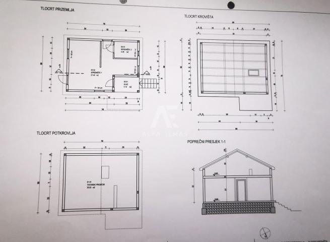 Malinska, okolica, poljoprivredno zemljište sa gospodarskim objektom! ID 580 