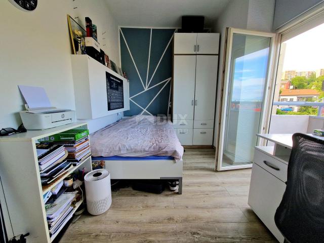 RIJEKA, KRNJEVO - neu renovierte Wohnung, 2 Schlafzimmer, 3. Stock, Loggia, Meerblick