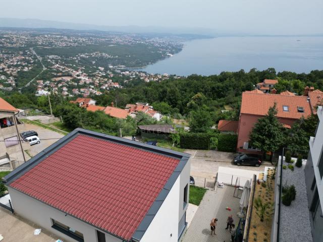 OPATIJA, BREGI - detached house 180m2 with a panoramic view of the sea + garden 600m2