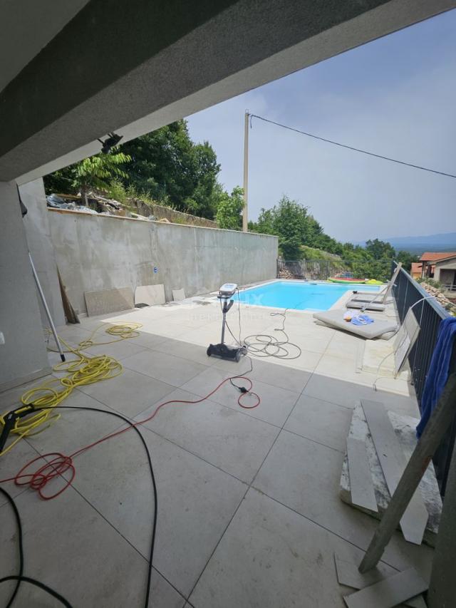 OPATIJA, BREGI - Einfamilienhaus 180m2 mit Panoramablick auf das Meer + Garten 600m2