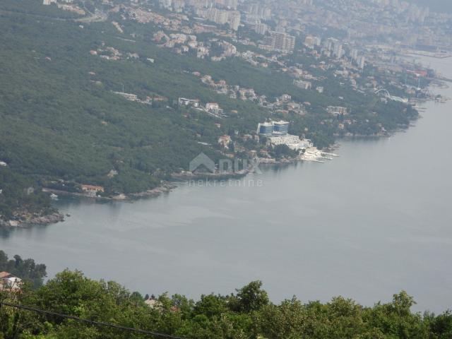 OPATIJA, BREGI - samostojeća kuća 180m2 s panoramskim pogledom na more + okućnica 600m2