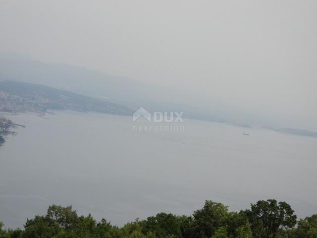 OPATIJA, BREGI - detached house 180m2 with a panoramic view of the sea + garden 600m2