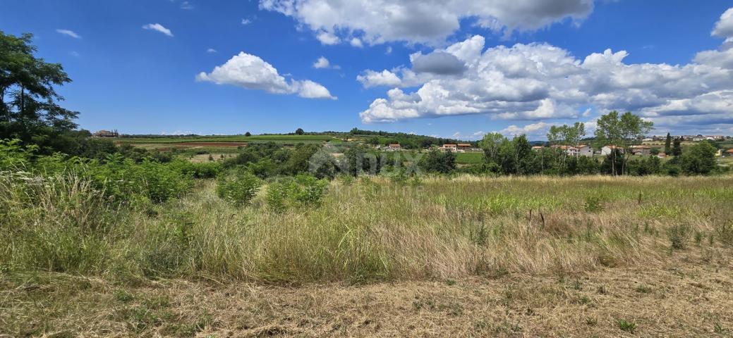 ISTRIA, VIŽINADA - Building plot with an open view