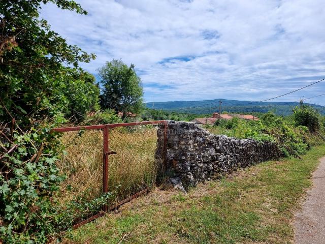 ISTRIA, LABIN - Spacious plot with a panoramic view