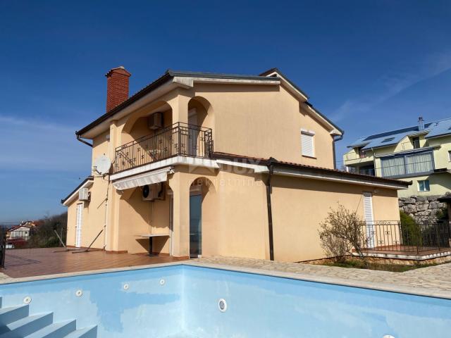 RIJEKA, ŠMRIKA - VILLA WITH POOL AND SEA VIEW!!! OPPORTUNITY!!!